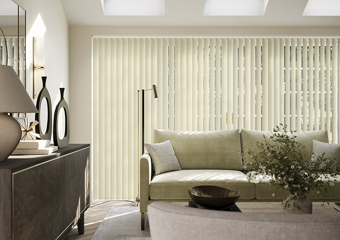 Perla, Egg Shell - Vertical Blind - Image 3